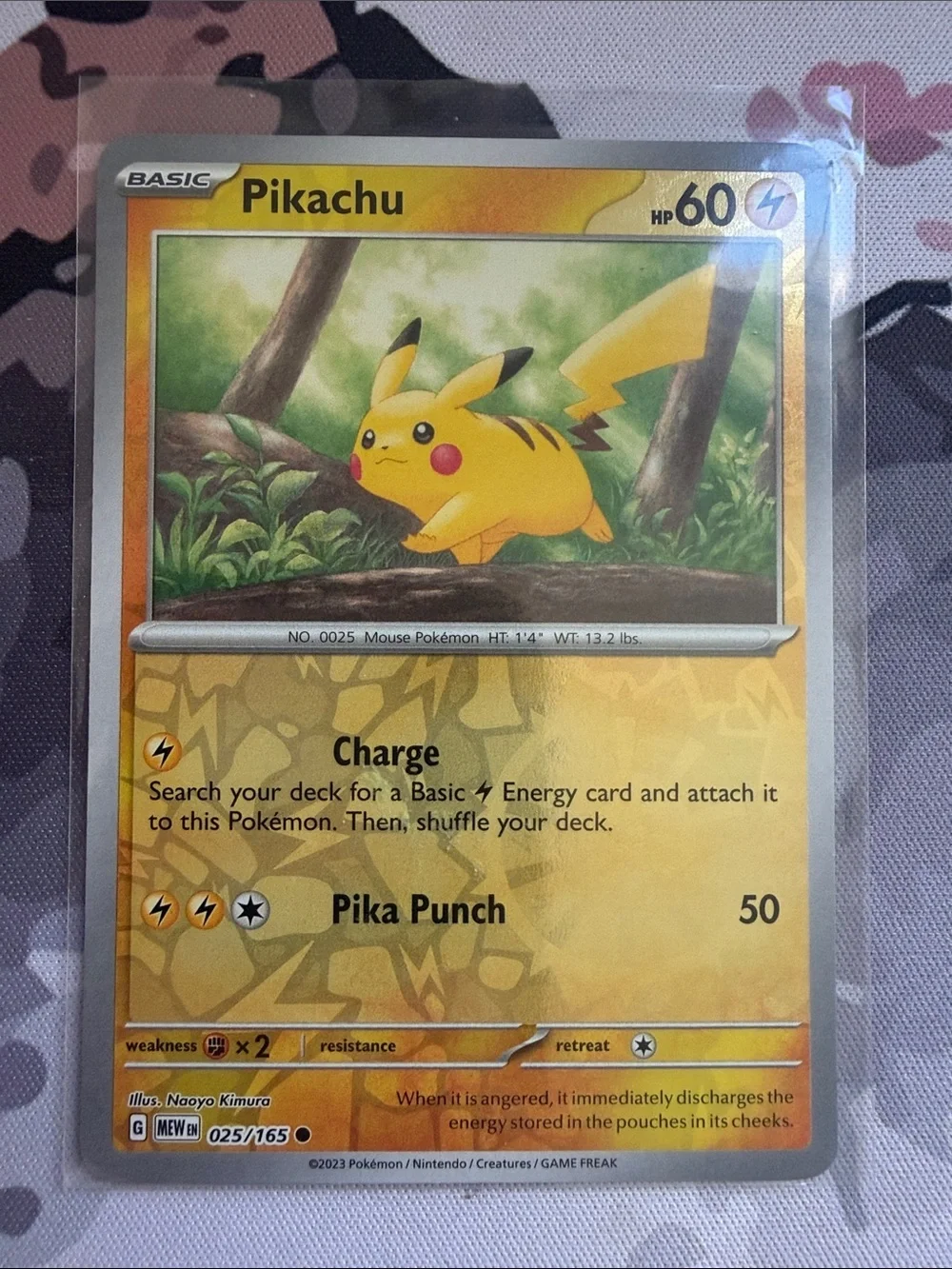 Pikachu & Raichu Evolution Line Pokémon Card Lot | Pokemon 151 4 Cards ✨5/$25✨